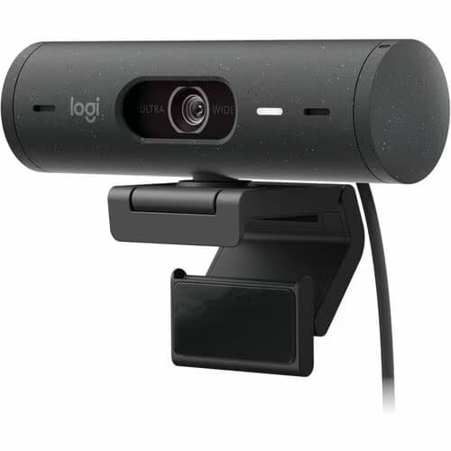 Cámara Web Logitech BRIO 505 - 4Megapíxel - 60fps - Grafito - USB Tipo C - 1920 x 1080 Vídeo - 1