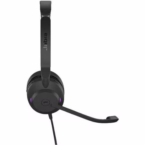 Auriculares Jabra Evolve2 30 SE Cableado Sobre la cabeza, Sobre la oreja Estéreo - Certificación Microsoft Teams - Binaural - Supra-aural - 20Hz a 20kHz - 3