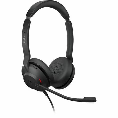Auriculares Jabra Evolve2 30 SE Cableado Sobre la cabeza, Sobre la oreja Estéreo - Certificación Microsoft Teams - Binaural - Supra-aural - 20Hz a 20kHz - 1