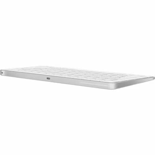 Apple Magic Teclado - Con cable/Inalámbrico Conectividad - USB Tipo C Interfaz - Español - Blanco - Bluetooth - Multimedia Tecla(s) de acceso rápido - macOS 15.1 - MacBook Air - 2