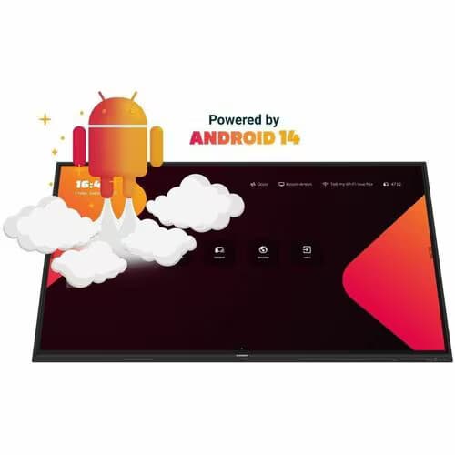 Pizarras Interactivas i3CONNECT ELM 2 1905mm 4K UHD LCD Pantalla de colaboración - ARM - 8GB - 16:9 Aspect Ratio - 3840 x 2160 - Direct LED - 450cd/m² - 3