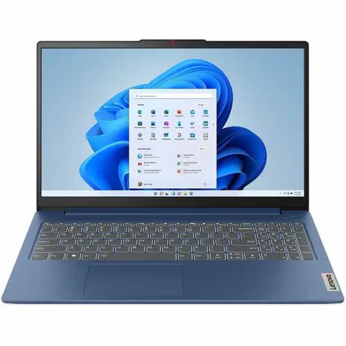 Laptop Lenovo IdeaPad Slim 3 15AMN8 82XQ00YNLM 39.6cm (15.6") - Full HD - AMD Ryzen 3 7320U - 8GB - 512GB SSD - Español Teclado - Azul Abyss - AMD Chip - 1920 x 1080 - AMD - Torsión Nemática (TN) - 1
