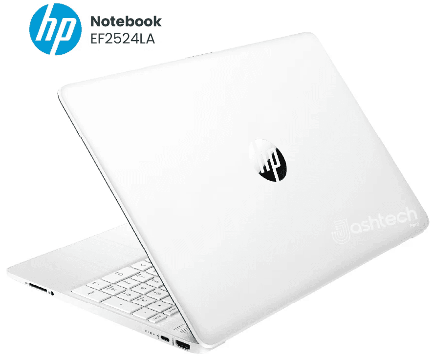 Notebook HP 15-ef2524la, 15.6" HD, AMD Ryzen 5 5500U 2.1 / 4.0GHz, 8GB DDR4-3200MHz - 2