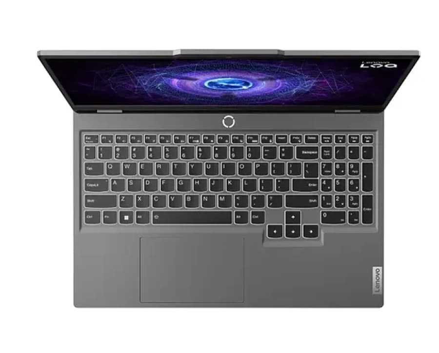 Laptop Lenovo LOQ 15IAX9 15.6" FHD IPS, Core i5-12450HX hasta 4.4GHz, 24GB DDR5-4800MHz, 512GB Disco Sólido, Video NVIDIA GeForce RTX 3050 6 GB - 3