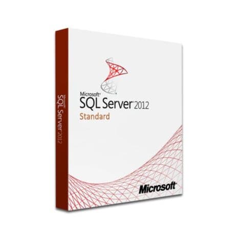 Licencia SQL Server 2012 Standard, 1PC - 1