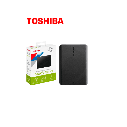 DISCO EXT. 4TB BASIC 3.0 TOSHIBA NEGRO - 1