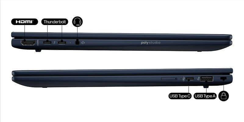 Laptop HP EliteBook X G1i 14" WUXGA UWVA Tactil, Core Ultra 7 268V 2.2/5GHz, 32GB LPDDR5X - 2