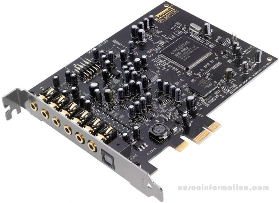Tarjeta de sonido Creative Sound Blaster Audigy RX 7.1 - 1