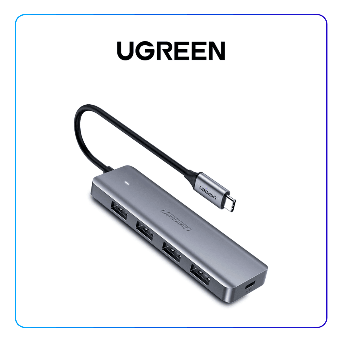 UGREEN ADAPTADOR HUB USB-C DE 4 PUERTOS USB 3.0 - 1