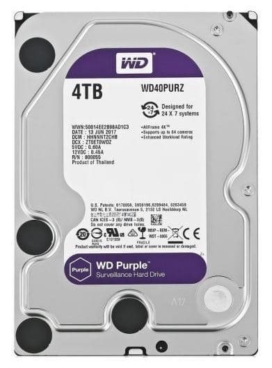 Disco duro Interno Western Digital 4TB, SATA - 1