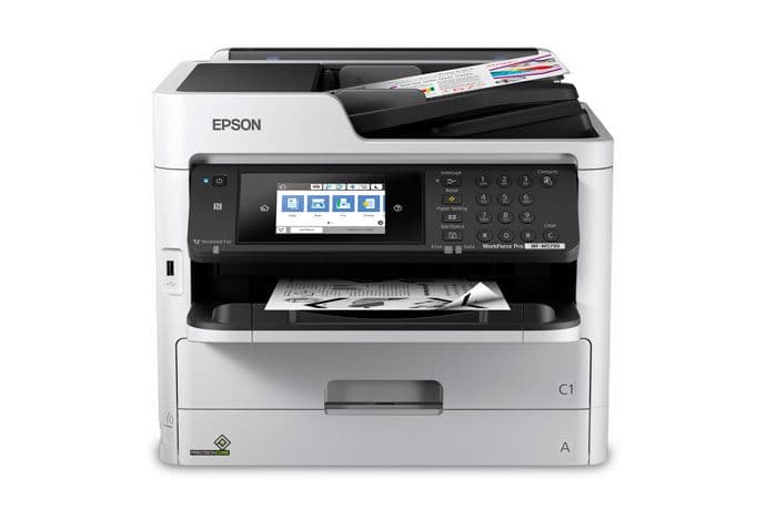 Impresora Multifuncional empresarial Epson WF-M5799, Imprime, copia, escanea, WIFI, LAN, ADF - 1