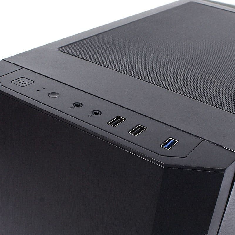 CASE GAMER GAMEMAX FORTRESS TG, C/FUENTE 550W, MICRO ATX, ATX, USB 2.0, USB 3.0, Audio HD - 3