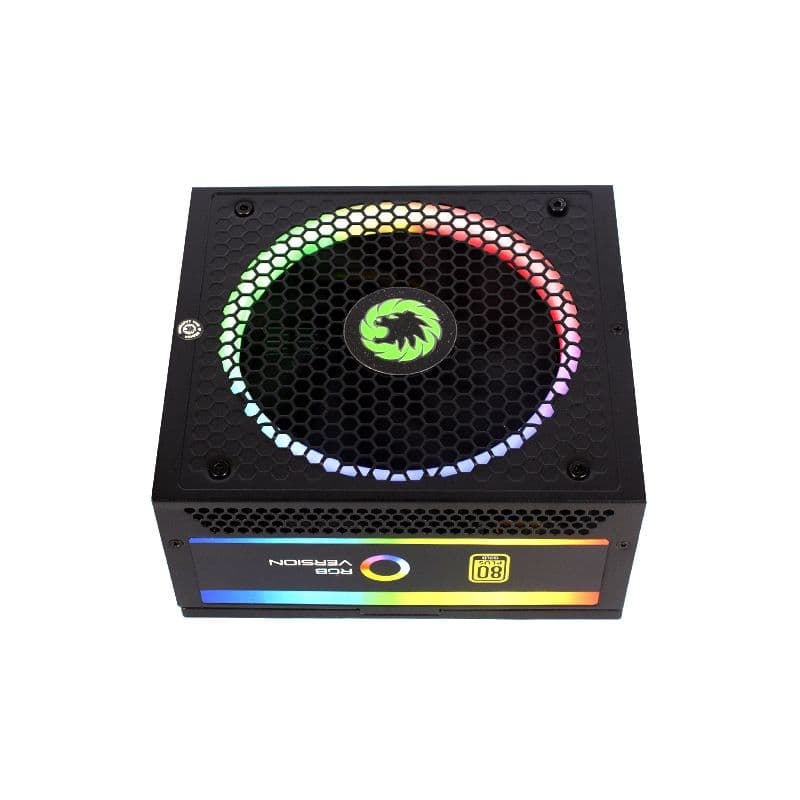 FUENTE DE PODER GAMEMAX RGB-550W MODULAR - 1
