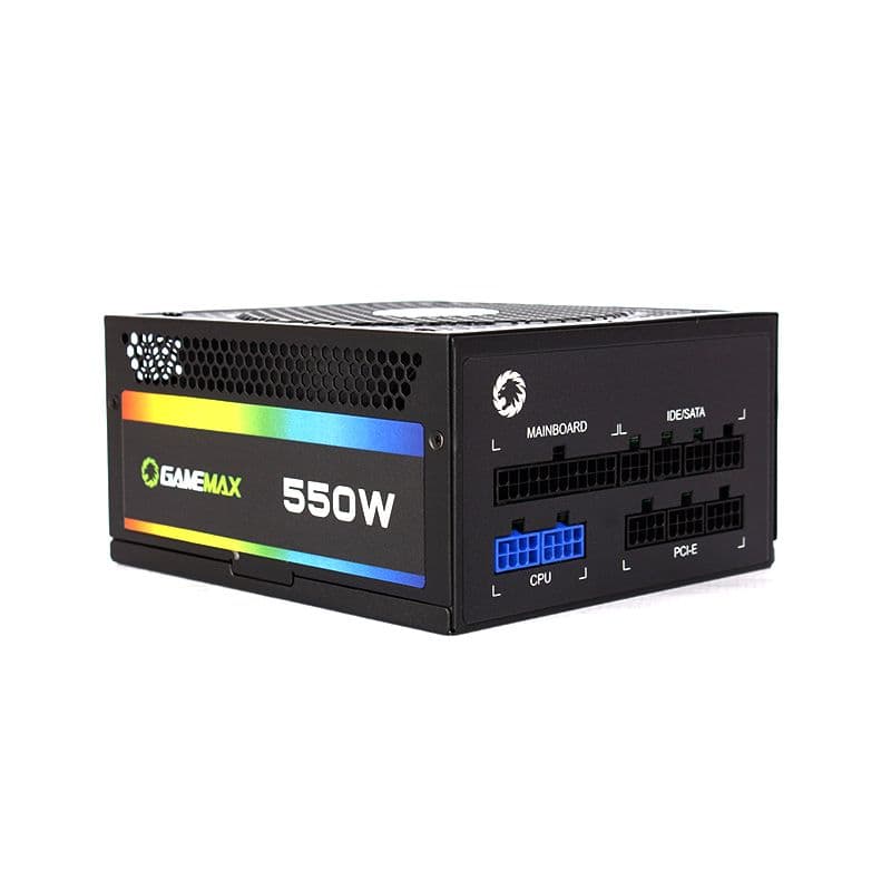 FUENTE DE PODER GAMEMAX RGB-550W MODULAR - 2