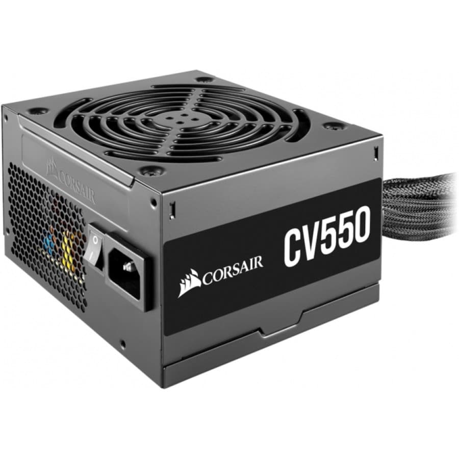 Fuente de poder Corsair CV550, certificación 80 plus Bronze, potencia 550W, formato ATX - 1