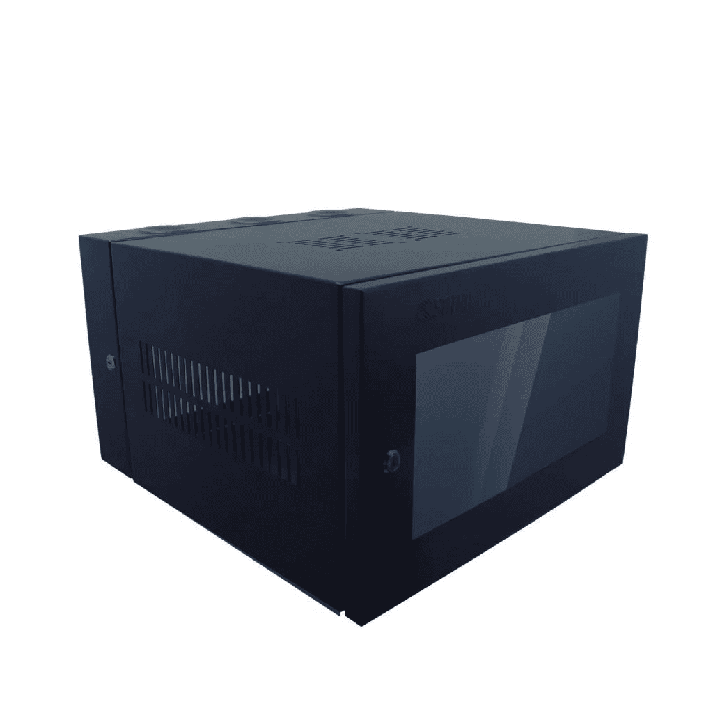 Gabinete de Pared 6RU SATRA fabricado con acero LAF de 1.2mm - 2