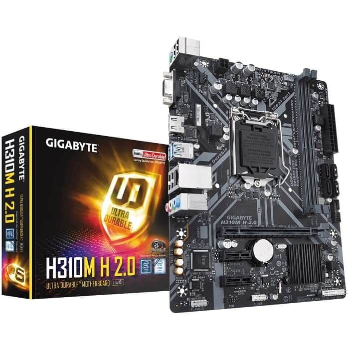 Motherboard o placa madre Gigabyte H310-M Socket LGA1151-v2, DDR4, USB3.1 - 1
