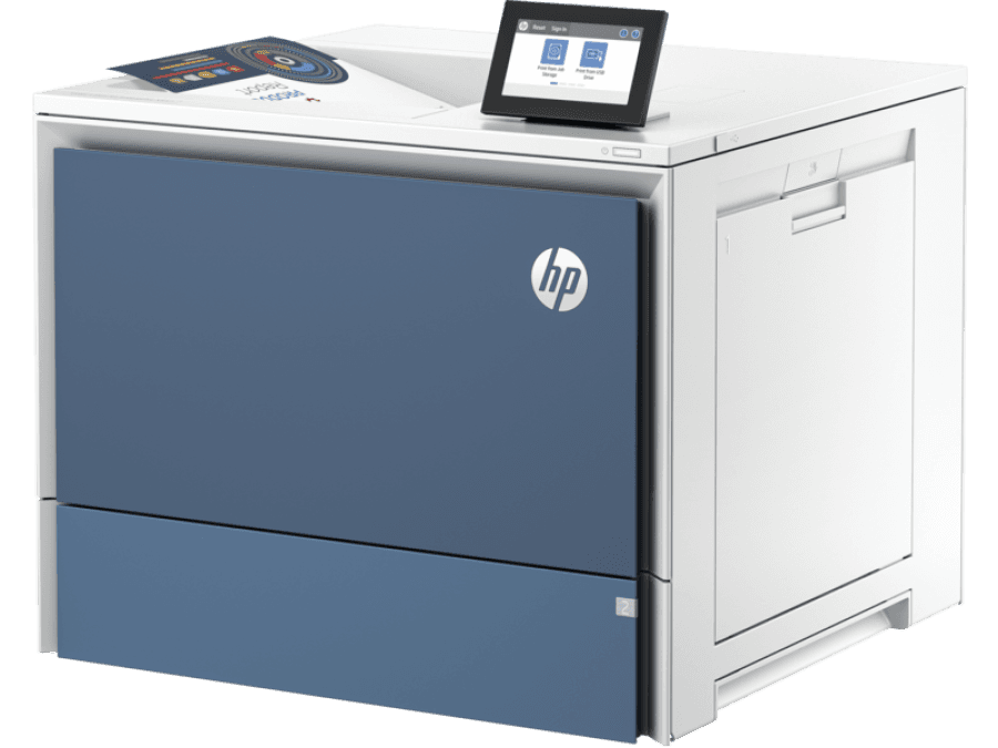 Hp Impresora Láser Cableado De Escritorio HP LaserJet Enterprise X55745dn, Color , 1200 x 1200 dpi, Automático Impresión dúplex - 1