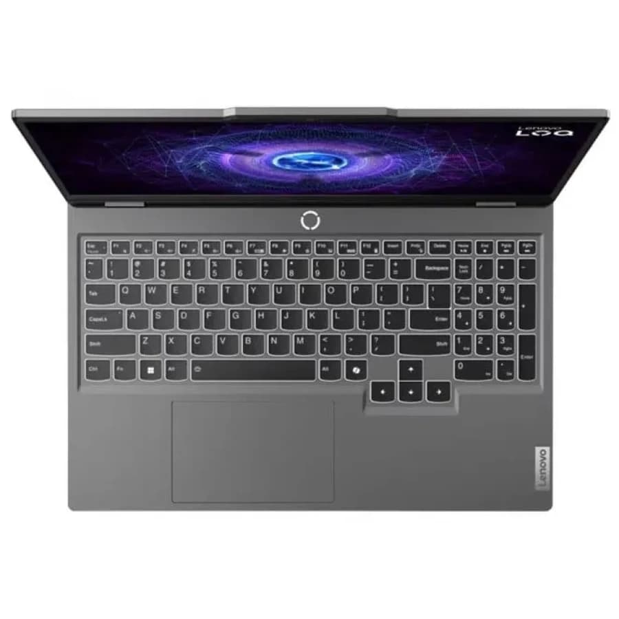Laptop Lenovo LOQ 15IAX9 15.6" FHD IPS, Core i5-12450HX hasta 4.4GHz 8GB DDR5-4800MHz, 512GB Disco Sólido, Video NVIDIA GeForce RTX 3050 6 GB - 2