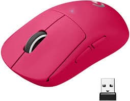 MOUSE LOGITECH G PRO X SUPERLIGHT WIRELESS LIGHTSPEED HERO 25K MAGENTA - 1