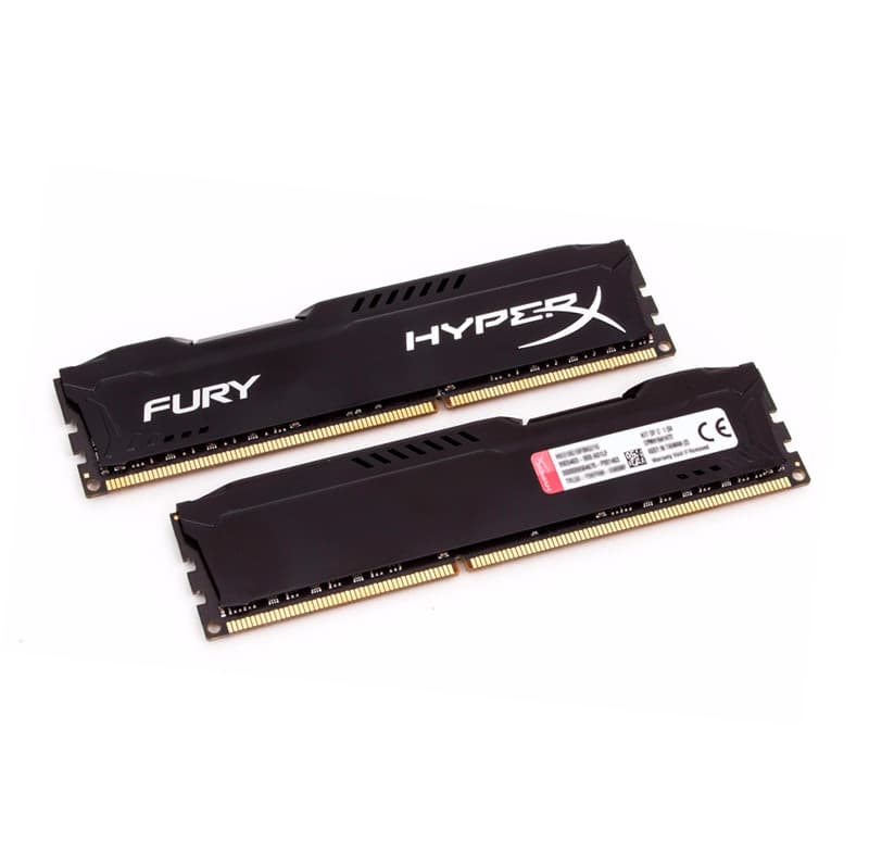 Memoria Ram Kingston HyperX Fury Black, 4GB, DDR3, CL10 - 1