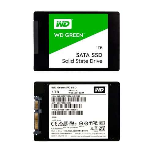 Disco de estado solido Western Digital, 1TB, SATA 6.0 Gbps - 3