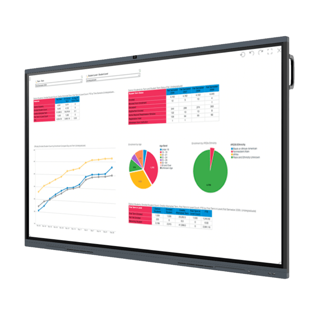 PIZARRA INTERACTIVA 86", TEROS, IPS, D-LED - 1