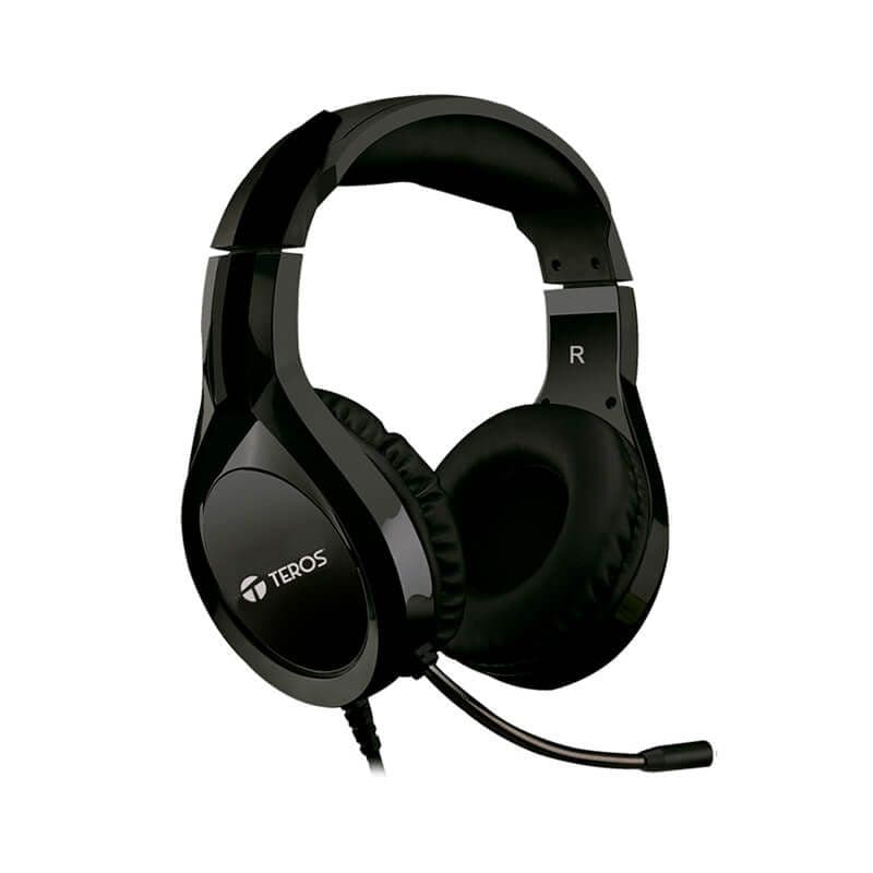 Audífono con micrófono Teros Head set TE-8070 N, conexión USB - 1