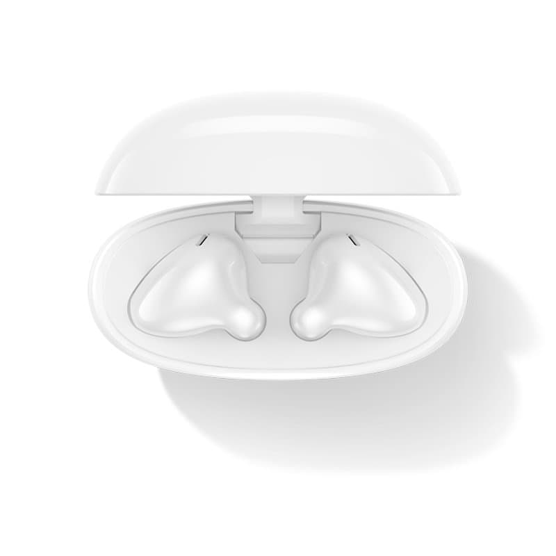 Auriculares estéreo inalámbricos con microfono Lenovo E310 independientes, color blanco - 2