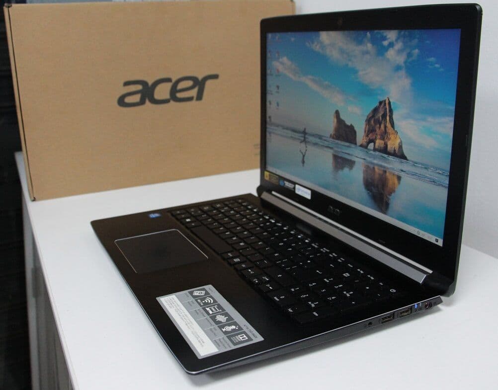 Notebook Acer Aspire 7 A715-72G, Pantalla 15.6", Intel Core i5-8300H, 16GB DDR4, 2TB SATA, Video 4GB GTX1050 - 4