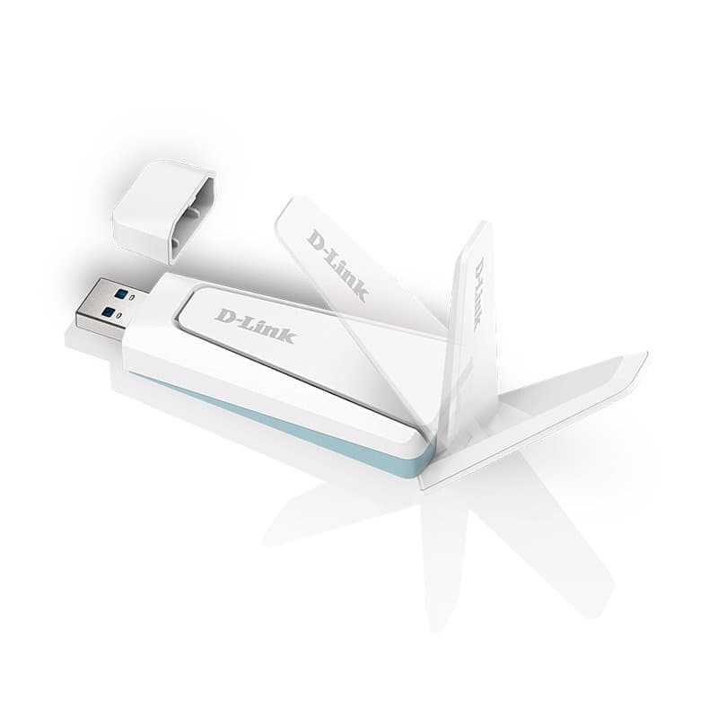 Adaptador USB D-Link Wi-Fi 6 AX1800 AX18U - 2