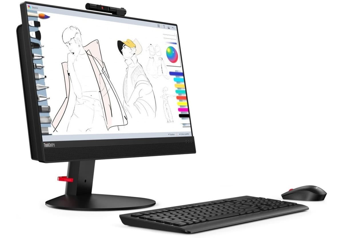 All-in-One Lenovo ThinkCentre M920z, 23.8", Intel Core i7-8700 3.2GHz, 8GB DDR4, 1TB SATA. - 1