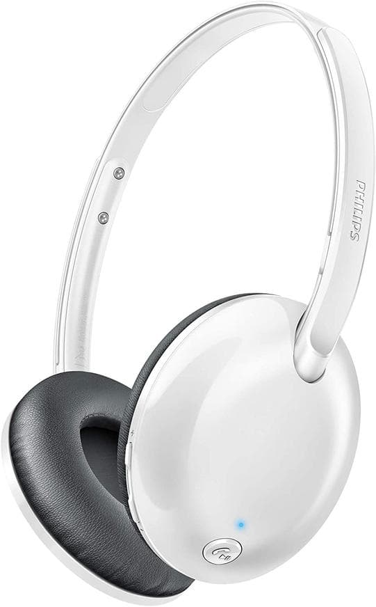 Audifonos Philips On Ear DJ Bluetooth SHB4405 Negro y Blanco - 2