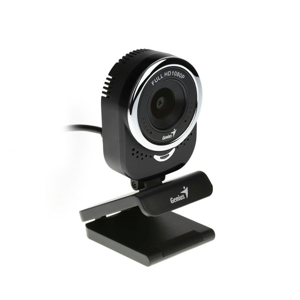 CAMARA GENIUS QCAM 6000 1080P USB | BLACK - 1