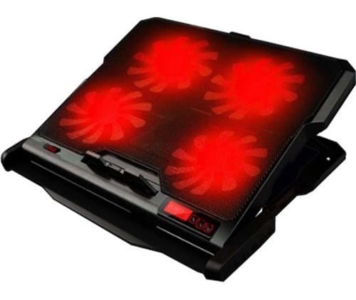 Cooler Cybercool Notebook HA-K4 Display 4 ventiladores - 1