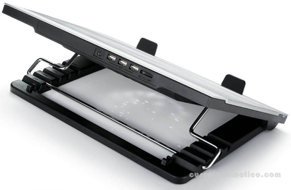 Cooler base de aluminio graduable Deepcool N9 - 2