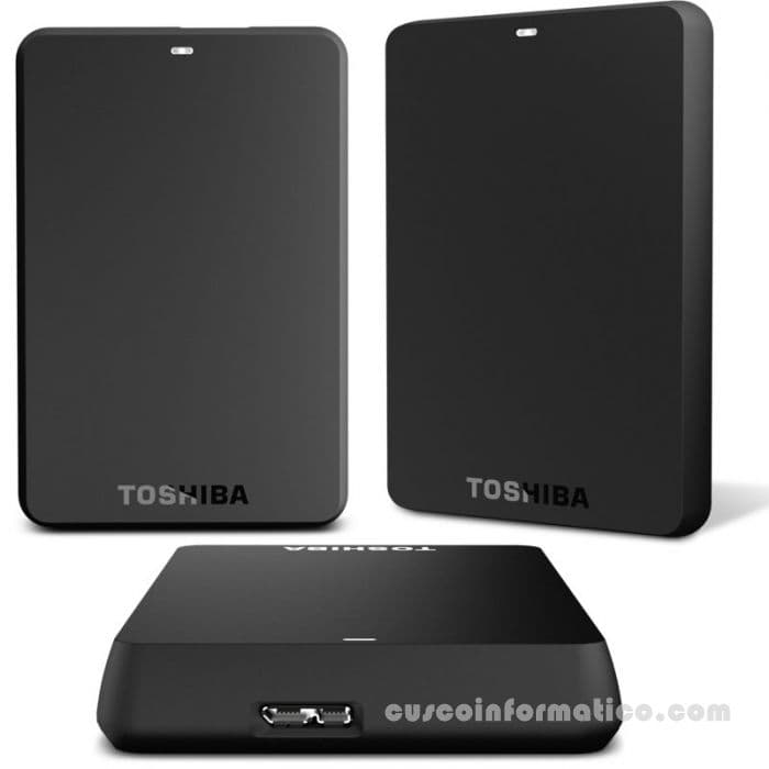 Disco duro externo Toshiba Canvio Basics 1TB, USB 3.0 - 1