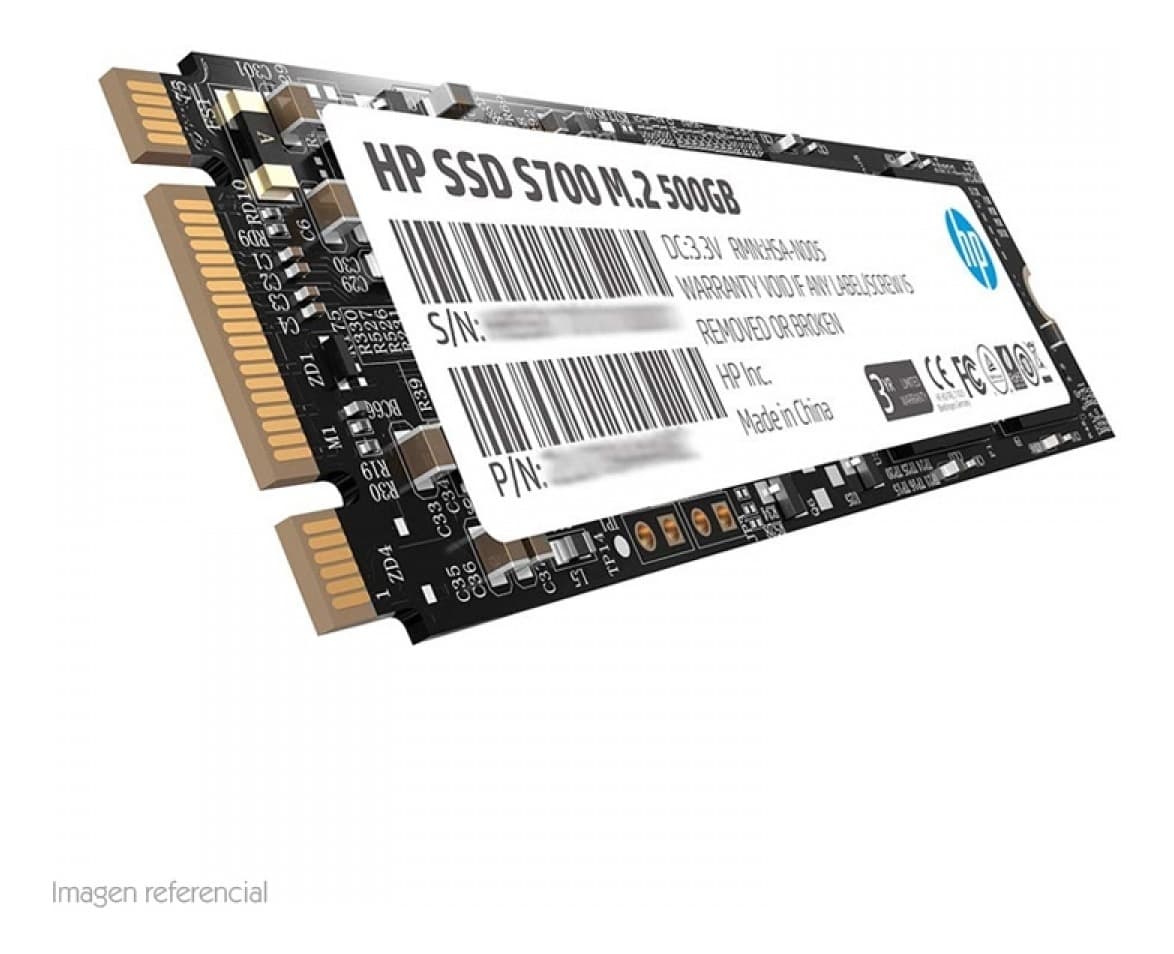 SDD Disco solido HP S700, 500GB, M.2 - 1