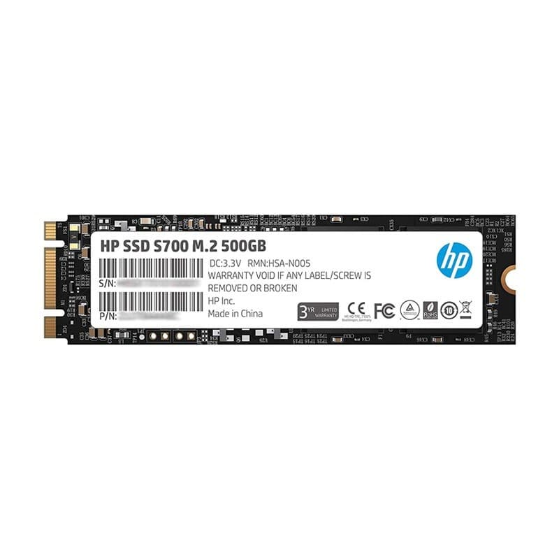 SDD Disco solido HP S700, 500GB, M.2 - 2