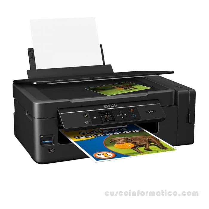 Impresora Multifuncional de tinta continua Epson L495 - 3
