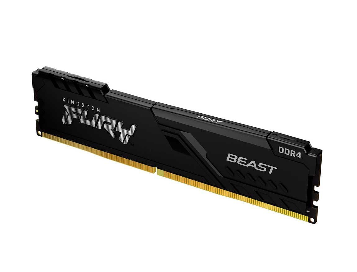 Memoria Kingston Fury Beast, 8GB DDR4 2666 MHz, PC4-21300, CL16, 1.2V - 1