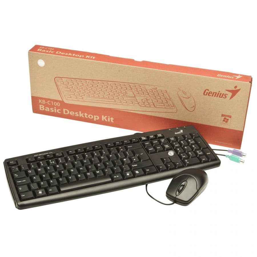 Kit Teclado y Mouse Genius KB C100 - 2