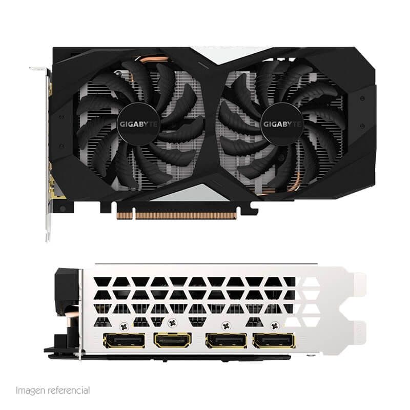 Tarjeta de Video Gigabyte GTX1660 de 6GB GDDR5 192bits, puertos HDMI, Display Port - 2