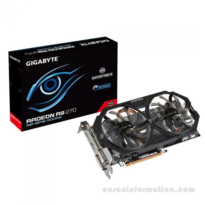 Tarjeta de video GIGABYTE AMD Radeon R9 270 - 2