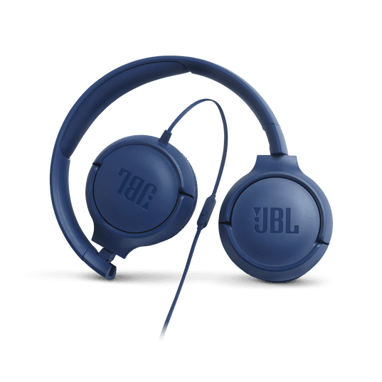 Audífonos JBL TUNE 500 Con Micrófono color Azul, 20 Hz 20 kHz - 2