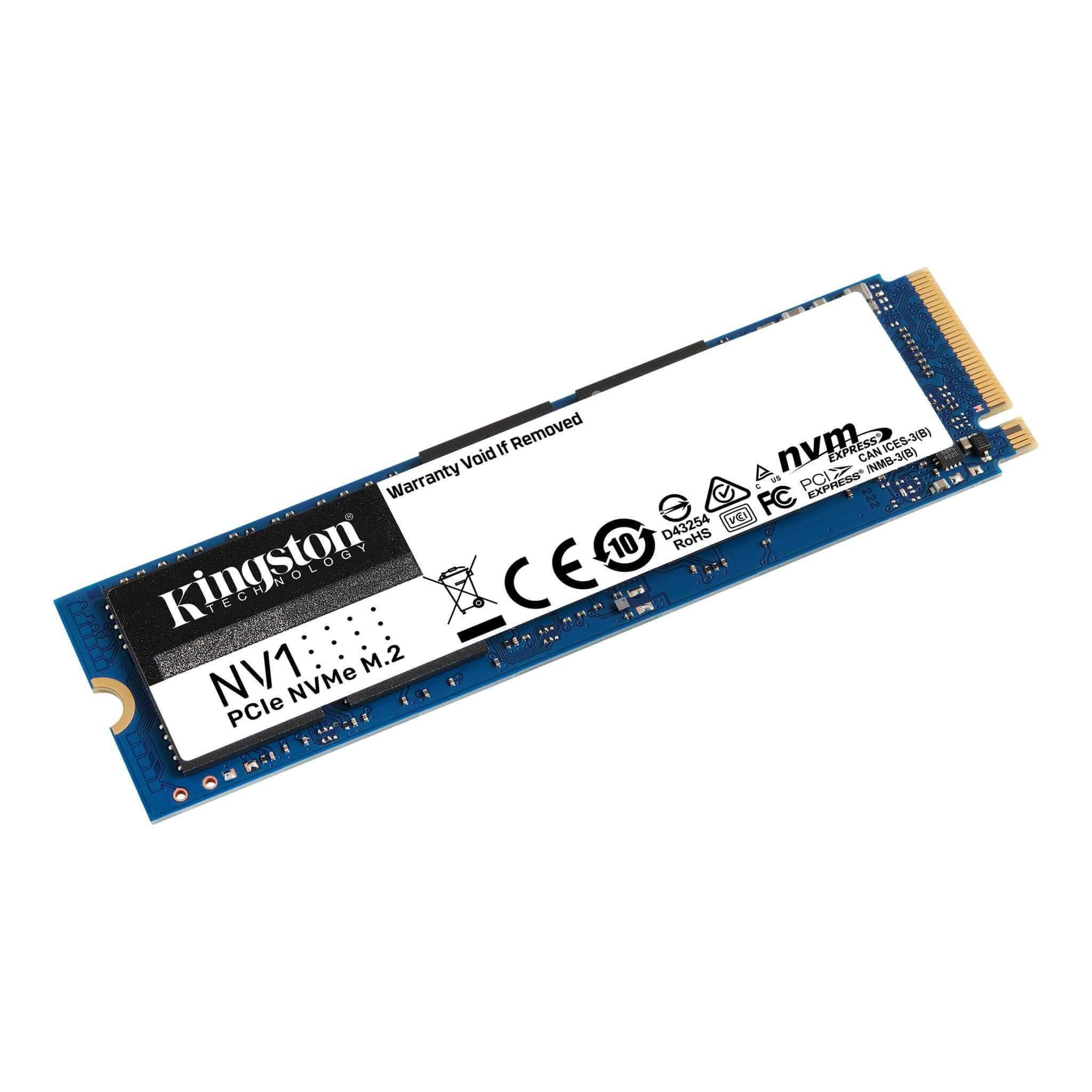 Disco en estado solido SSD M.2 Kingston NV1 NVMe PCIe, 1TB - 1