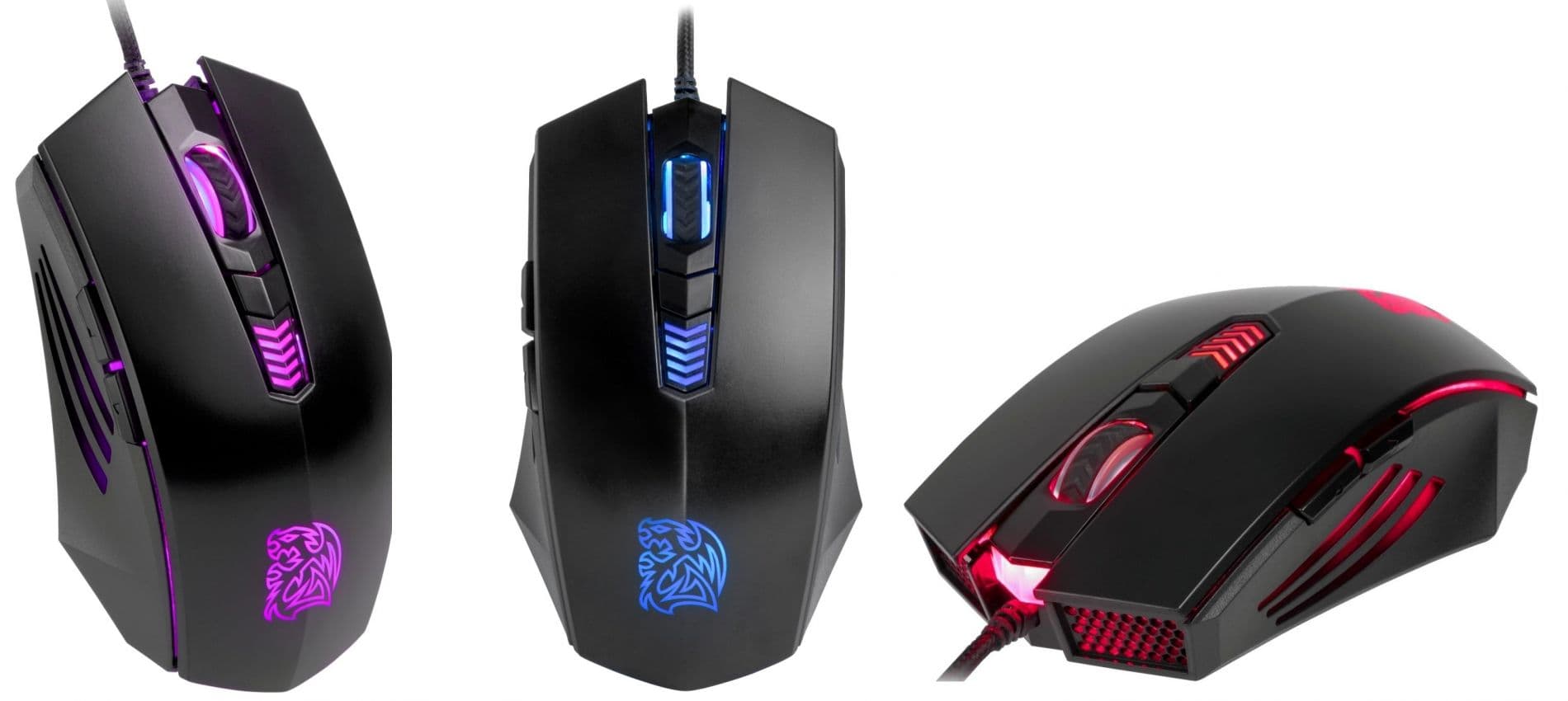 Gaming Commander Combo Thermaltake (Multi iluminación) Keyboard + Mouse, USB. - 2