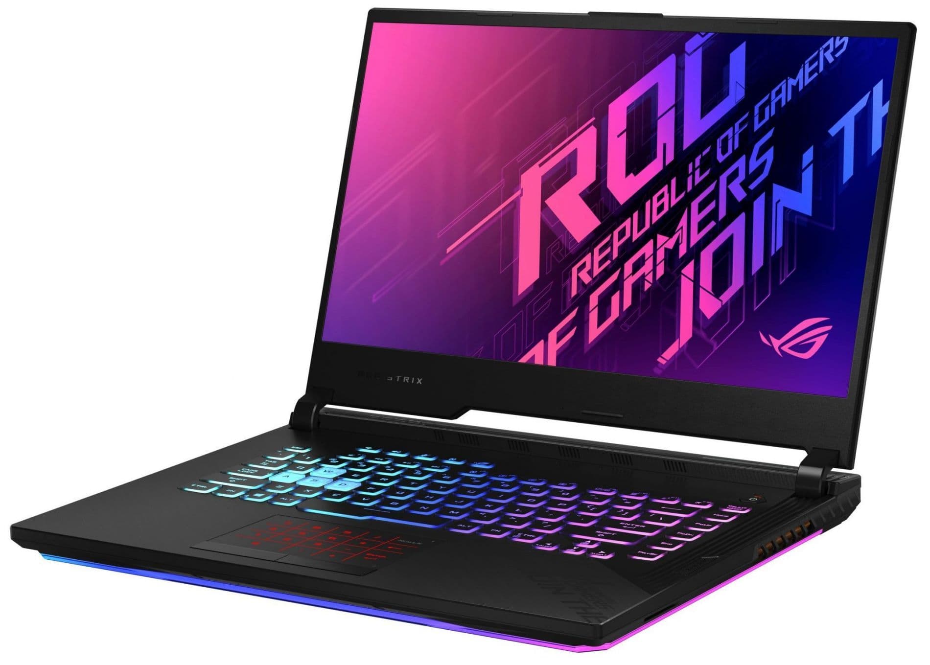 Laptop Asus ROG Strix G15 - G512LI Gaming, Intel Core i7-10750H 2.6GHz, RAM 16GB, Sólido SSD 512GB PCIe, Video 4 GB Nvidia GeForce GTX 1650Ti, LED 15.6" Full HD a 144Hz, Windows 10 Home - 2