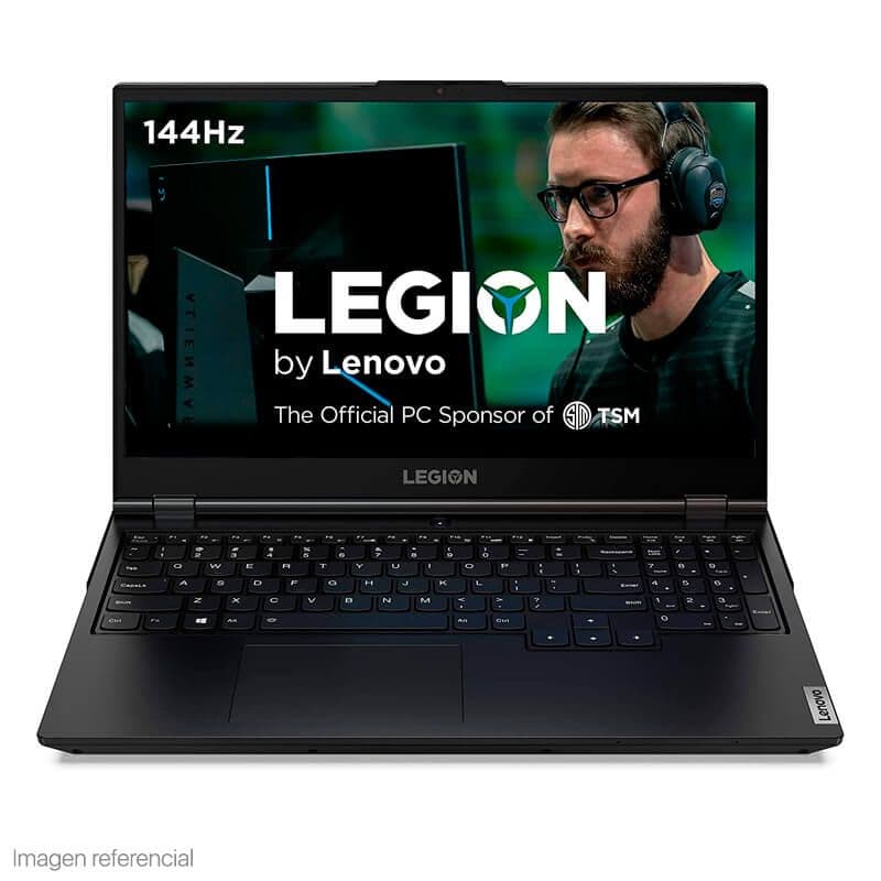 Notebook Lenovo Legion 5, Pantalla 15.6" FHD, RAM 16GB DDR4, disco 128GB SSD + 1TB HDD, Video RTX 2060 6GB - 1