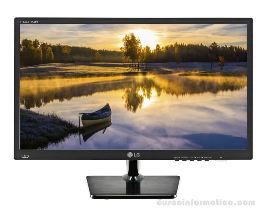 Monitor LG 18.5" LED 1366x768 VGA - 1